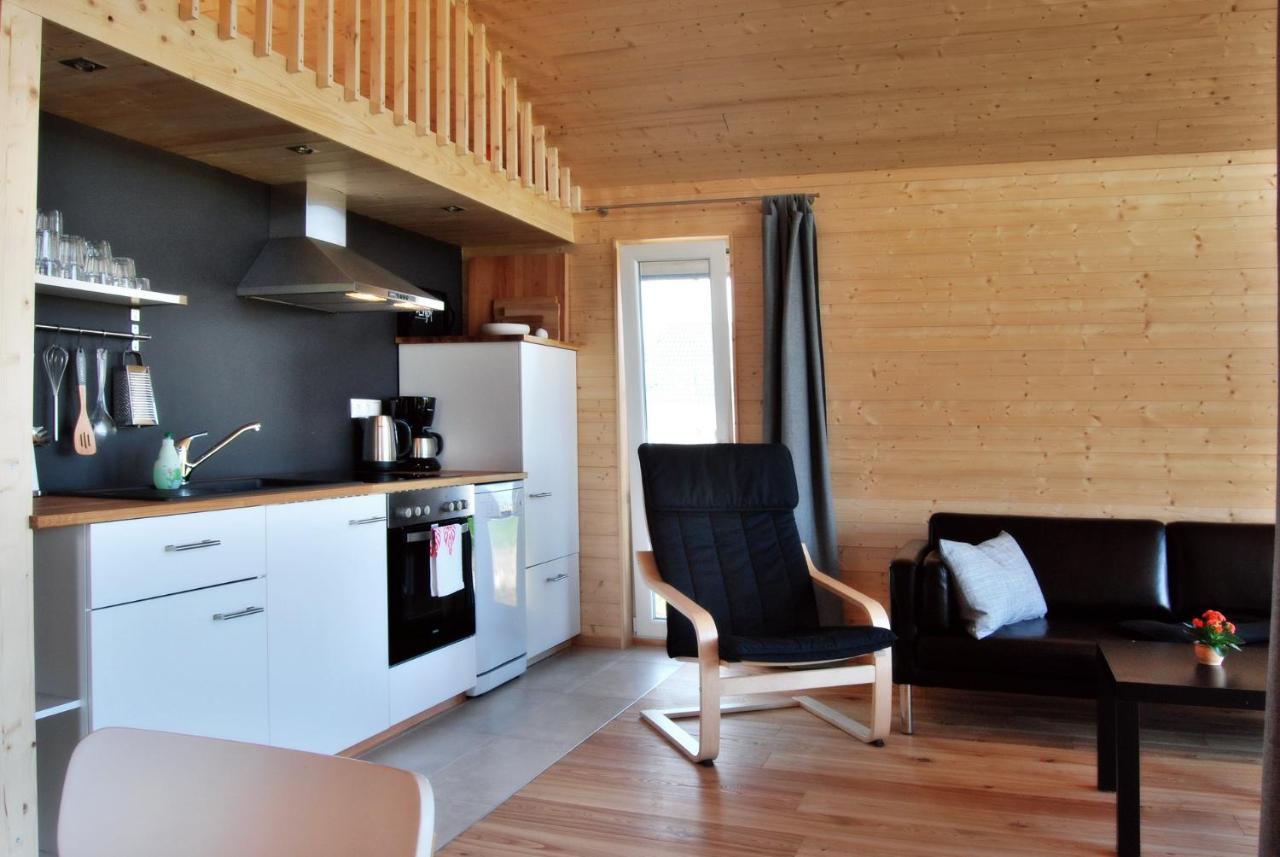 Schwarzes Holzferienhaus Mit Sauna -- Feldrain -- An Der Ostsee, Zierow Bei Wismar, 4-6 Personen Eksteriør bilde