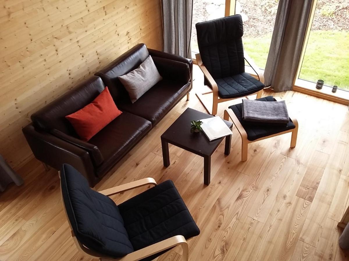 Schwarzes Holzferienhaus Mit Sauna -- Feldrain -- An Der Ostsee, Zierow Bei Wismar, 4-6 Personen Eksteriør bilde